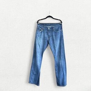 Levi's 514 Denim Straight Fit Men's Jeans in Blue